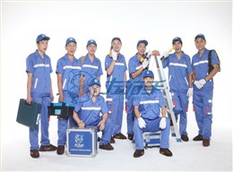 左右手安裝團隊風采