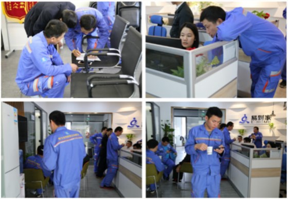 左右手的安裝師傅們回來啦！左右手正式開工！2019，我們揚帆起航