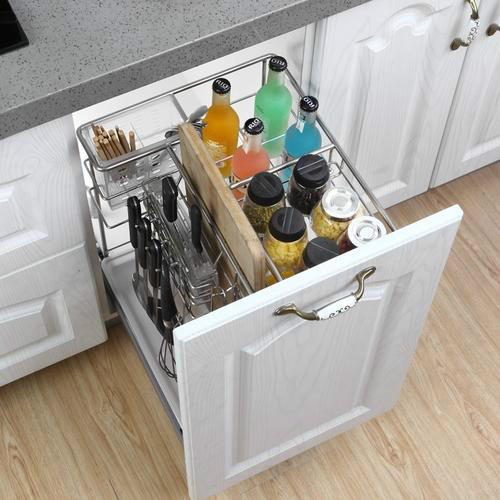 櫥柜吊柜液壓拉籃安裝方法，專業(yè)的安裝需要專業(yè)的方法