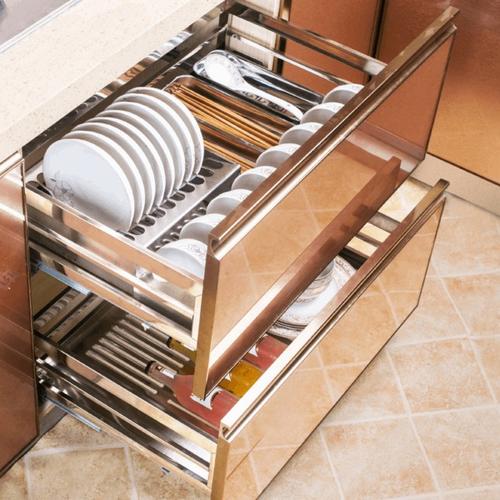 櫥柜碗拉籃的安裝方法，裝好了可以讓生活非常方便