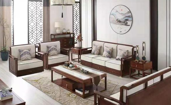 中式家居設(shè)計：純凈、素樸、簡約溫潤！還是新中式實(shí)木家具比較有韻味兒