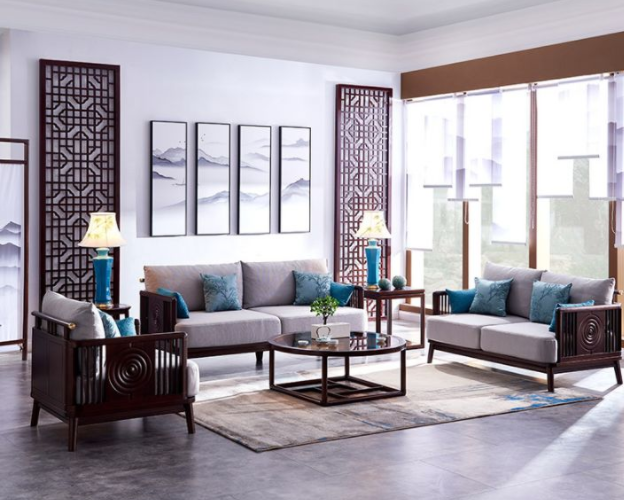 高檔實(shí)木沙發(fā)組合，實(shí)木沙發(fā)美在何處？