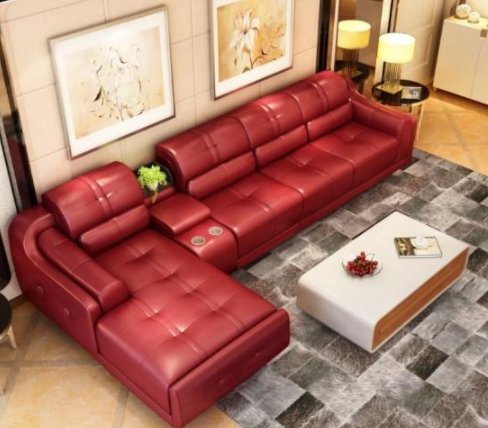 新房精裝修，客廳裝修用皮沙發(fā)還是布沙發(fā)