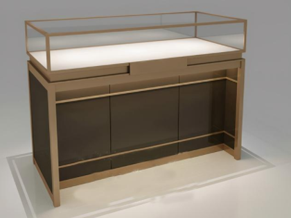 廣州櫥窗展示柜，展示柜定制需要按材質(zhì)來劃分