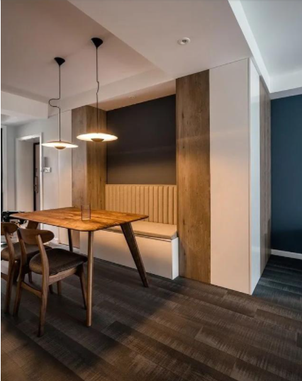 復(fù)式樓裝修案例：卡座+榻榻米+隱形儲藏室，收納無敵