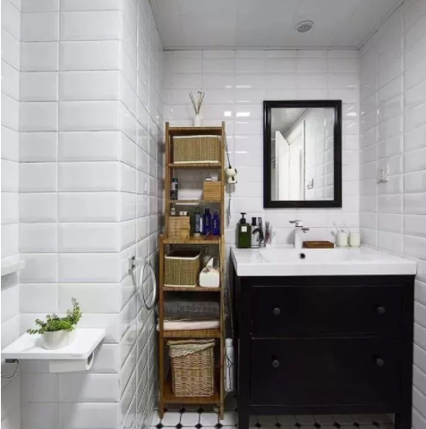 仿古典浴室柜：一個好用的衛(wèi)生間浴室柜可以這樣設(shè)計？