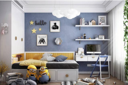 兒童房間裝修設(shè)計：兒童房裝修設(shè)計要點有哪些？兒童房窗簾怎么選？