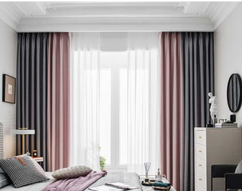 全拼雙拼方案：純色雙拼窗簾好看嗎？怎樣選擇色彩搭配？