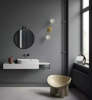 大戶型家裝設(shè)計：傳統(tǒng)浴室柜已經(jīng)不流行，簡潔時尚的衛(wèi)生間浴室柜!