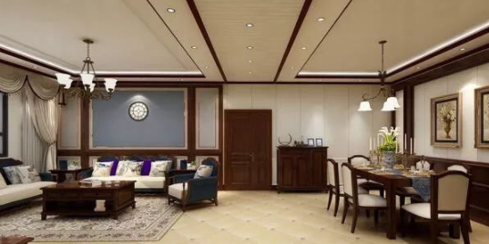 圓形容聲吊頂：竹木纖維板吊頂效果圖，竹木纖維板吊頂好嗎？