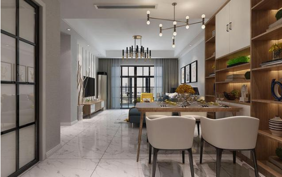 港式餐廳裝飾：小戶型餐廳，打造小酒柜，實用美觀