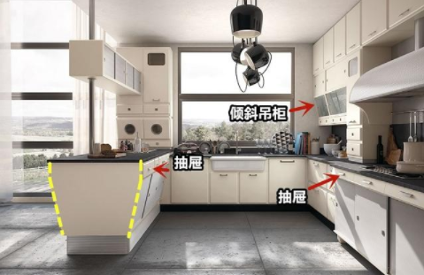 廚房墻磚改造：廚房你們會這樣定制地柜嗎？