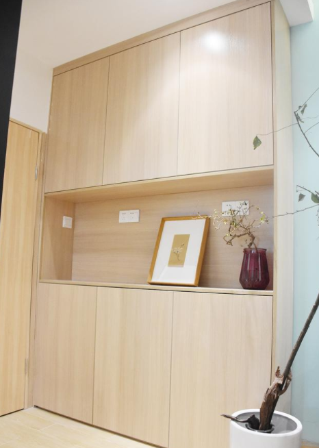 復式樓室內裝修設計：房子裝修，鞋柜空間布局合理設計，收納空間大幾倍