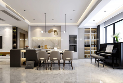 新中式別墅裝潢設計，別墅軟裝如何定制浴室柜