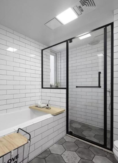 浴室裝修設(shè)計(jì)圖：家庭浴室裝修如何布局？做好這些細(xì)節(jié)施工