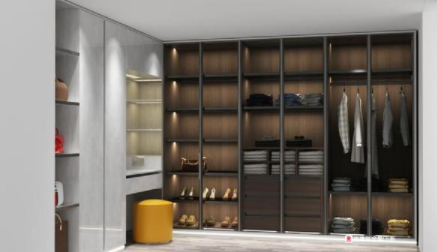 開放式衣柜設計，開放式衣帽柜如何防塵？