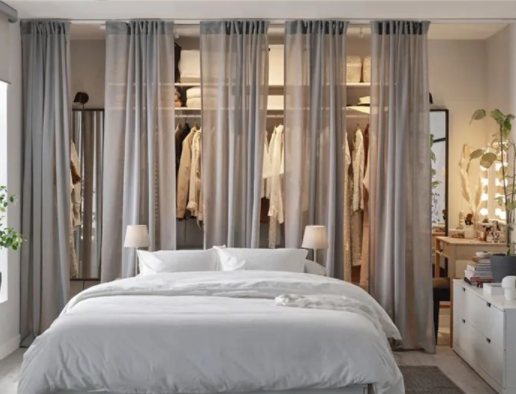 臥室柜子裝飾：讓臥室與衣帽間巧妙共存的方法來(lái)了！