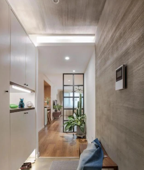 進門鞋柜設計：玄關只放鞋柜就落伍了，現(xiàn)在流行這樣設計