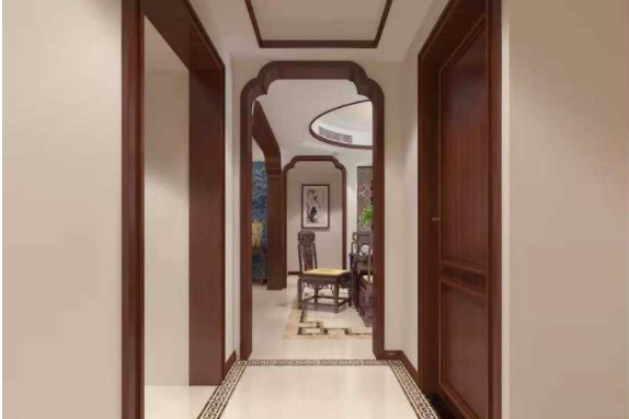 進門玄關(guān)裝修效果圖，玄關(guān)吊頂怎么裝修?