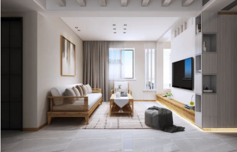 石材茶幾架：茶幾尺寸如何選？客廳無茶幾效果如何？