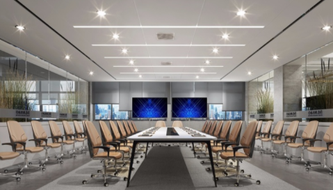 中型精品辦公室裝修，辦公室裝修中燈光如何設(shè)計(jì)？