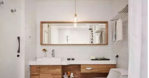 酒店仿古浴室柜：一個(gè)好用的衛(wèi)生間浴室柜可以這樣設(shè)計(jì)？