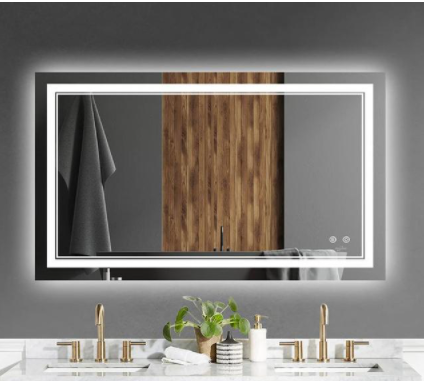 鋁合金家具市場(chǎng)：LED智能浴室鏡框，帶你了解鋁合金拉絲處理工藝