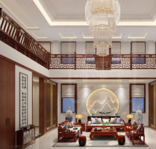 新中式風(fēng)格家具：農(nóng)村自建房的新中式風(fēng)格，顏色搭配與空間線條是重點！