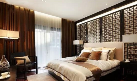 簡約新中式裝修效果圖，新中式裝修如何搭配窗簾