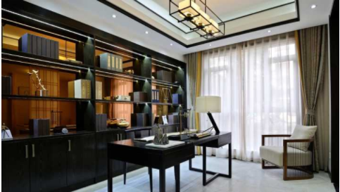 中式室內裝修風格，書房有什么合適的裝修風格推薦嗎？