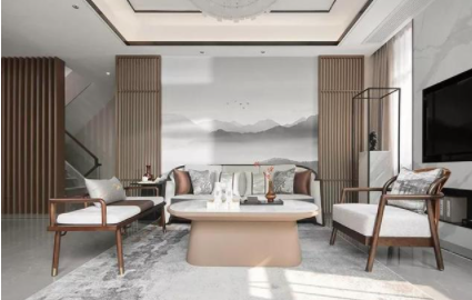 多功能升降茶幾：絕美新中式，利用家具打造出高級(jí)感，茶幾更是點(diǎn)睛之筆