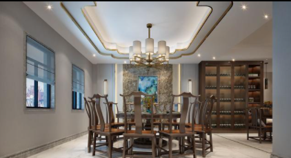 餐廳的裝修，怎樣確定餐廳裝修材料及家具布置！