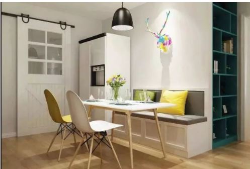 小戶型裝修設計：小戶型的餐廳這樣設計經濟又擴容！