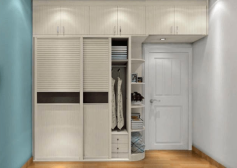 臥室整體衣柜裝修效果圖，新房衣柜裝修搭配選擇怎么選擇？定制衣柜好在哪？