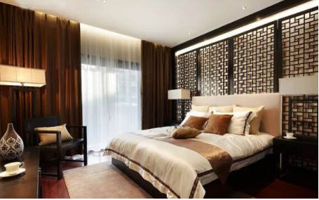 簡約新中式裝修效果圖：新中式裝修如何搭配窗簾！