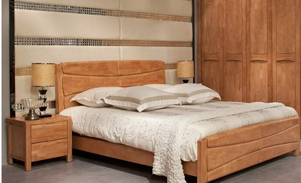 【實木床的價格】雙人實木床用什么材質(zhì)，實木家具定制哪家好？