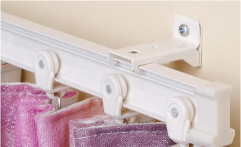 【窗簾軌道安裝價格】窗簾軌道怎么安裝，窗簾滑道安裝步驟