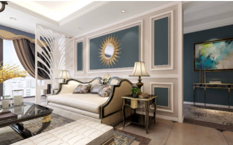 【室內(nèi)簡歐裝修效果圖】簡歐風格裝修之客廳瓷磚如何選購？