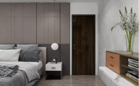 長沙小戶型家裝，木門家裝還能這么搭配？